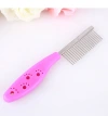 Direct sales from pet supplies manufacturers: single-row straight comb for hair removal, dog cleaning, new export product, beauty pet comb details Picture
